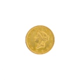 Extremely Rare 1849 $1 U.S. Liberty Head Gold Coin - Great Investment