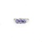 APP: 1.6k Fine Jewelry 0.90CT Tanzanite And Topaz Platinum Over Sterling Silver Ring