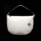 Gorgeous Brand New Never Used Opal White Michael Kors Medium Crescent Tag Price $328.00