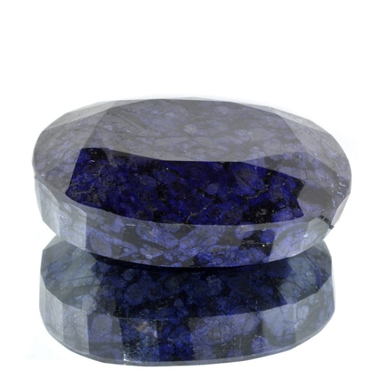 APP: 9.5k 3,158.00CT Oval Cut Blue Sapphire Gemstone