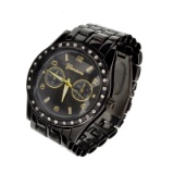 New Women's Geneva, Stainless Steel Back, Quartz Movement Watch