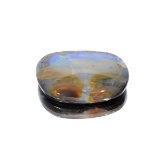 APP: 1.2k 49.87CT Free Form Cabochon Brown Boulder Opal Gemstone