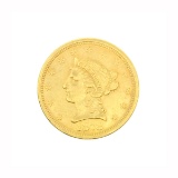 Rare 1878-S $2.50 U.S. Liberty Head Gold Coin