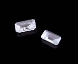 APP: 1.1k 2.67CT Rectangular Step Cut Natural Aquamarine Parcel