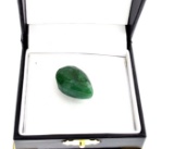 APP: 1.4k 39.55CT Pear Cut Green Beryl Emerald Gemstone