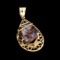 APP: 2.1k 14 kt. Gold, Boulder Opal And Diamond Pendant