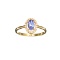 APP: 1.4k Fine Jewelry Designer Sebastian 14KT Gold, 0.61CT Tanzanite And Diamond Ring
