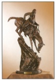 *Very Rare Small Mountain Man Bronze by Frederic Remington 11.5'''' x 5.5''''  -Great Investment- (S