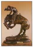 *Very Rare Large Rattlesnake Bronze by Frederic Remington 23.5'''' x 16''''  -Great Investment- (SKU