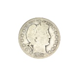 1906-S Barber Head Half Dollar Coin