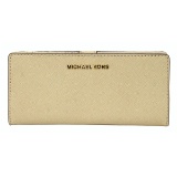 Gorgeous Brand New Never Used Bisque Michael Kors Flat Slim Bi-fold Wallet Bag Tag Price $128