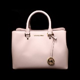 Gorgeous Brand New Never Used Blossom  Michael Kors Large Satchel Bag Tag Price $398