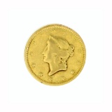 Rare 1849 $1 U.S. Liberty Head Gold Coin