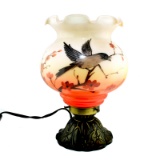 Hand Painted Coral Lamp