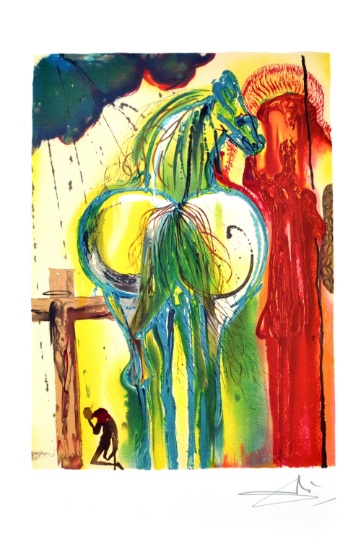 SALVADOR DALI Le Centurion Lithograph, I293 of 500