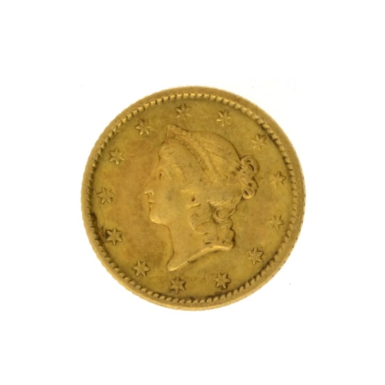 1851 $1 Liberty Head Gold Coin
