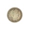 1901 Barber Head Quarter Dollar Coin