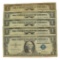 Rare (5) 1957 $1 U.S. Silver Certificates