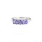 APP: 1.7k Fine Jewelry 1.70CT Oval Cut Tanzanite And Platinum Over Sterling Silver Ring