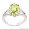 APP: 20.5k *3.08ct Alexandrite and 0.38ctw Diamond 18KT White Gold Ring (GIA CERTIFIED) (Vault_R9_58