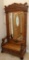 Museum Quality American Oak Hall Tree - Pick Up Only -P-