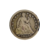 1853 Liberty Seated Arrows At Date Quarter Dollar Coin Coin