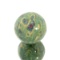 APP: 2.1k Rare 2,126.00CT Sphere Cut Ruby Zoisite Gemstone