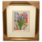 Chagall (After) 'Les Lupins Bleu' Museum Framed Giclee-Ltd Edn