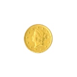 Extremely Rare  1851 $1.00 U.S. Liberty Head Gold Coin - Great Investment