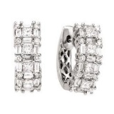 *Fine Jewelry, 14 KT White Gold, 1.75CT Diamond Earrings (GL WE9334D4)