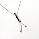 ''The New Genesis'' Diamond and Sterling Silver Necklace