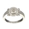 Fine Jewelry Designer Sebastian, White Sapphire And Sterling Silver Ring