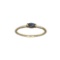 APP: 0.5k Fine Jewelry 14 KT Gold, 0.20CT Blue Sapphire And Diamond Ring