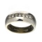 APP: 0.5k Fine Jewelry Designer Sebastian, 0.42CT Round Cut White Topaz And Sterling Silver Ring