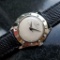 *JUVENIA Men's 18K White Gold Manual Hand-Wind 1960s Diamond Dress Watch