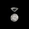 APP: 0.2k 0.08CT Round Brilliant Cut Diamond Gemstone
