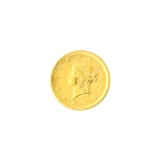 Extremely Rare  1852 $1.00 U.S. Liberty Head Gold Coin - Great Investment