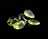 APP: 1k 5.03CT Oval Cut Green Peridot Parcel