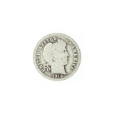 1912 Barber Head Dime Coin