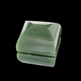 APP: 1.3k 161.44CT Rectangular Cut Cabochon Nephrite Jade Gemstone
