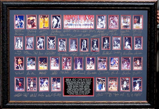 NBA 60 Greatest! - Plate Signatures