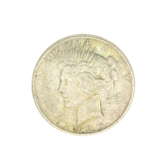 1925-S U.S. Peace Type Silver Dollar Coin