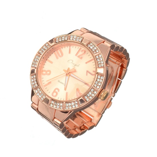 New Women's Onyk, Stainless Steel Back, Water Resistant, Quartz Movement, Metal Strap, Watch