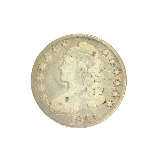 1834 Capped Bust Half Dollar Coin