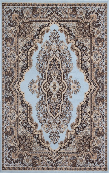 Gorgeous 5x8 Emirates (1513) Blue Rug High Quality  (No Sold Out Of Country)