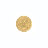 Extremely Rare  1945 Mexico Uncirculated Dos Pesos Gold Coin Great Investment!
