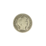 1916 Barber Head Dime Coin