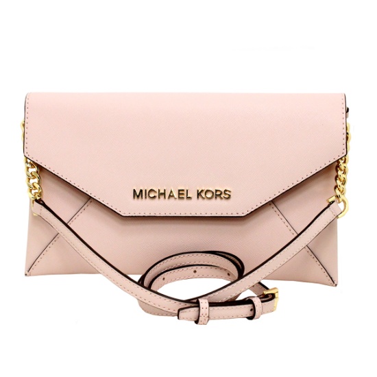 Gorgeous Brand New Never Used Blossom Michael Kors Medium Envelope Clutch Bag Tag Price $328