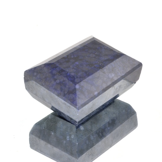 APP: 9.2k 2,634.00CT Rectangle Cut Blue Sapphire Gemstone