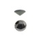 APP: 0.6k 0.74CT Round Cut Black Diamond Gemstone
